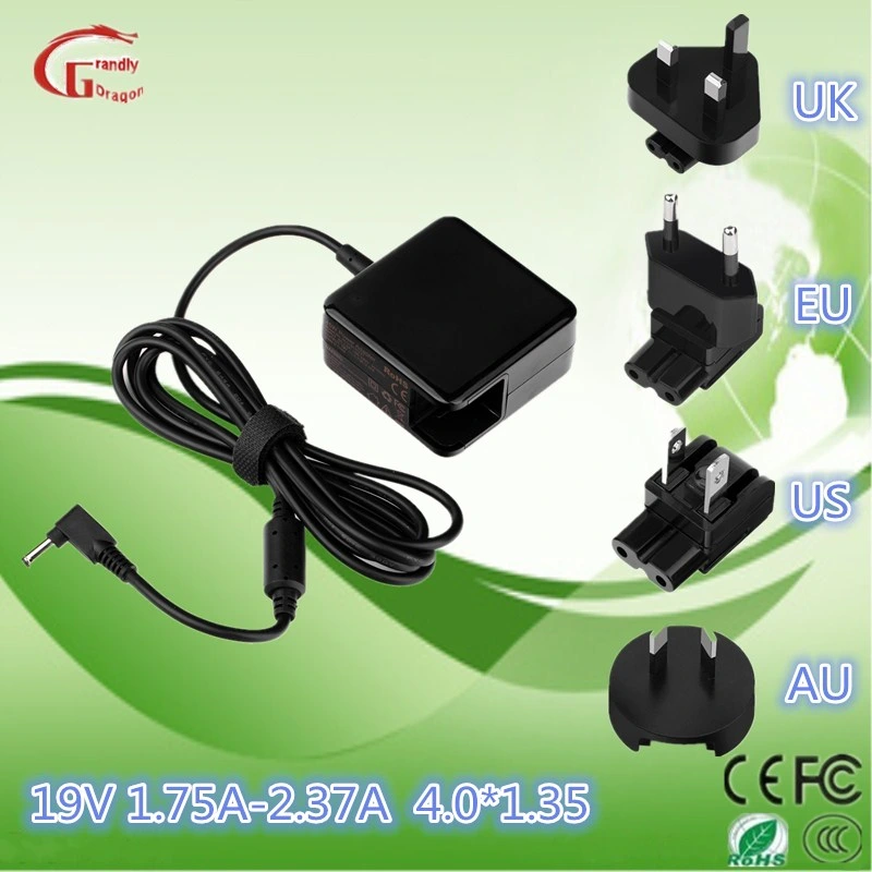 Transformer/AC DC Adapter/Charger/Power Supply 33W 19V 1.75A for Asus