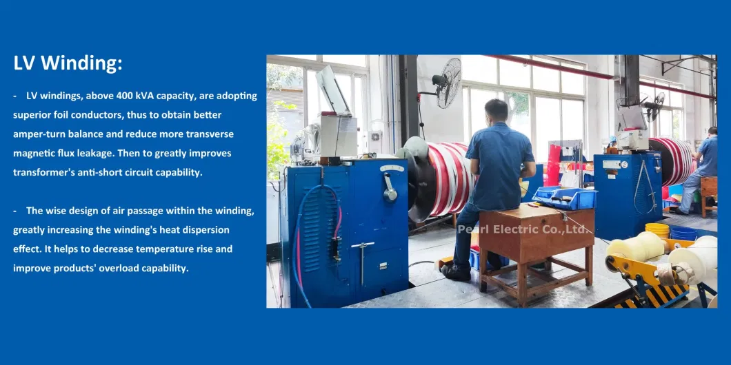 Three Phase Customized High Voltage Low Loss Noice 50/60Hz Power Substation Transformer