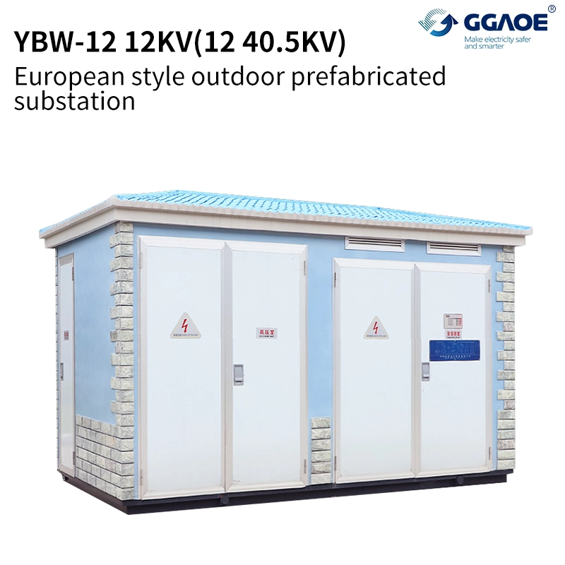Ybw- 11kv 15kv 24kv 33kv 400-2000kVA Export-Type European-Style Outdoor High-Voltage Box-Type Substation