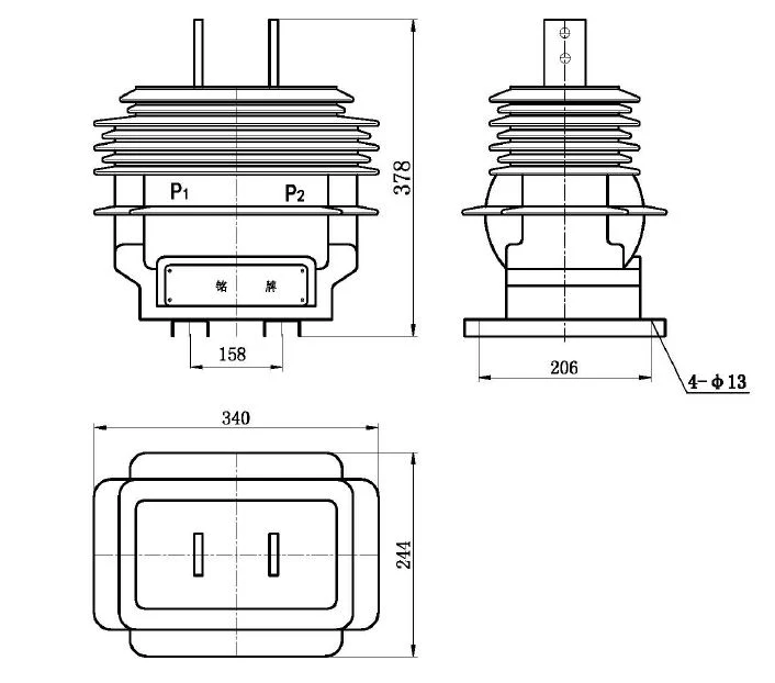 33kv Indoor CT PT Energy Meter Casting Type Current/Voltage/ Potential Instrument Transformer