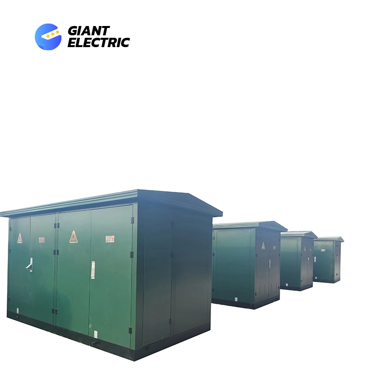 Zhegui Electric EU Eeu Standard Outdoor 11kv 800kVA 11/0.4kv Compact Transformer Substation