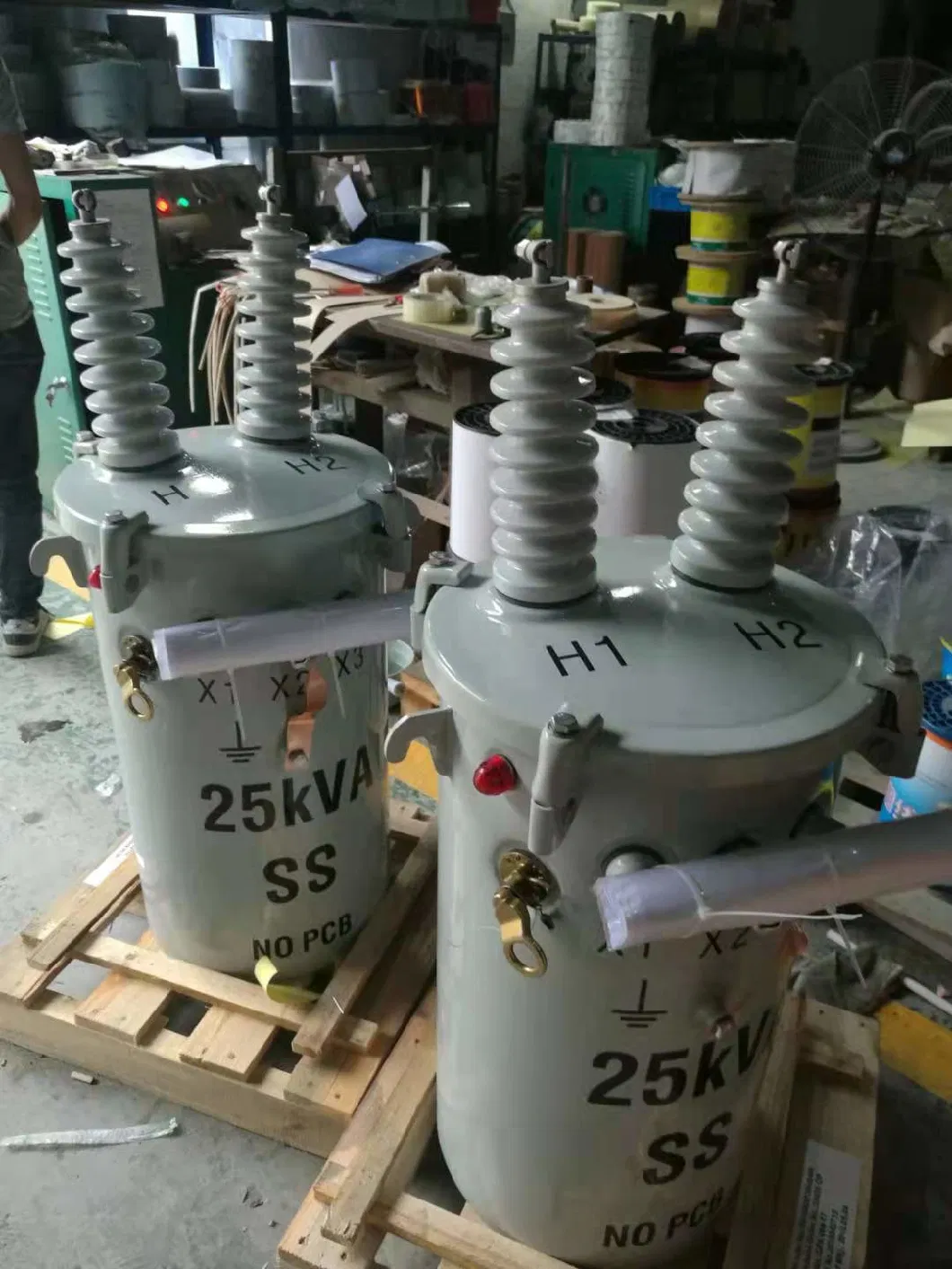 Single Phase Pole Mounted Distribution Transformer, High Voltage Single Phase Transformer 25kVA 37.5kVA 50kVA 75kVA 250kVA, 100kVA