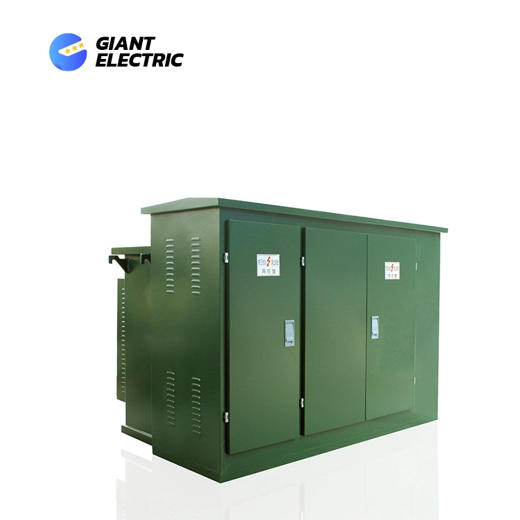 Outdoor 15kv 33kv 500kVA 1250kVA 15/0.4kv Outdoor Compact Transformer Substation for Ethiopian Electric Utility Eeu