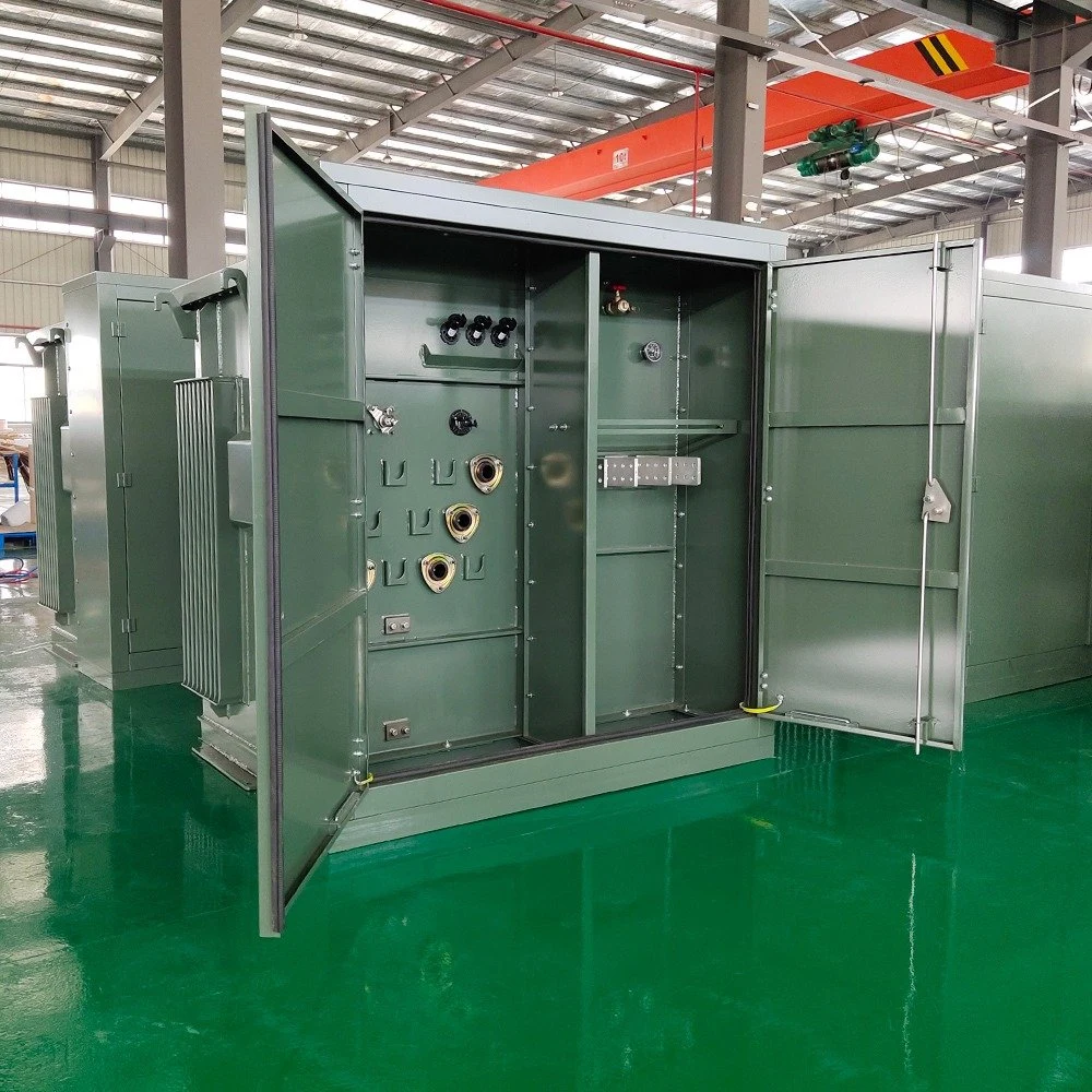 China Supply Box Type Electric Substation Three Phase Oil Pad-Mounted Transformer