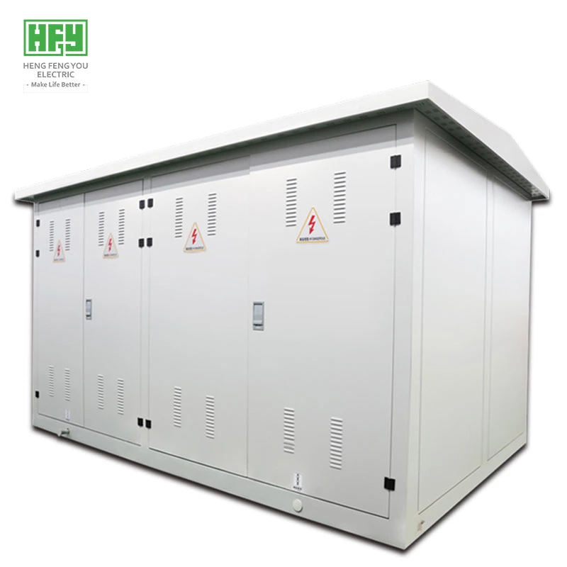 Compact Substation Transformer 2500kVA 15/0.4kv with 630A Vcb Vacuum Circuit Breaker and 15kv CT PT