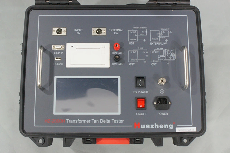 Dielectric Loss Tan Delta Meter Automatic Transformer Capacitance Dissipation Test