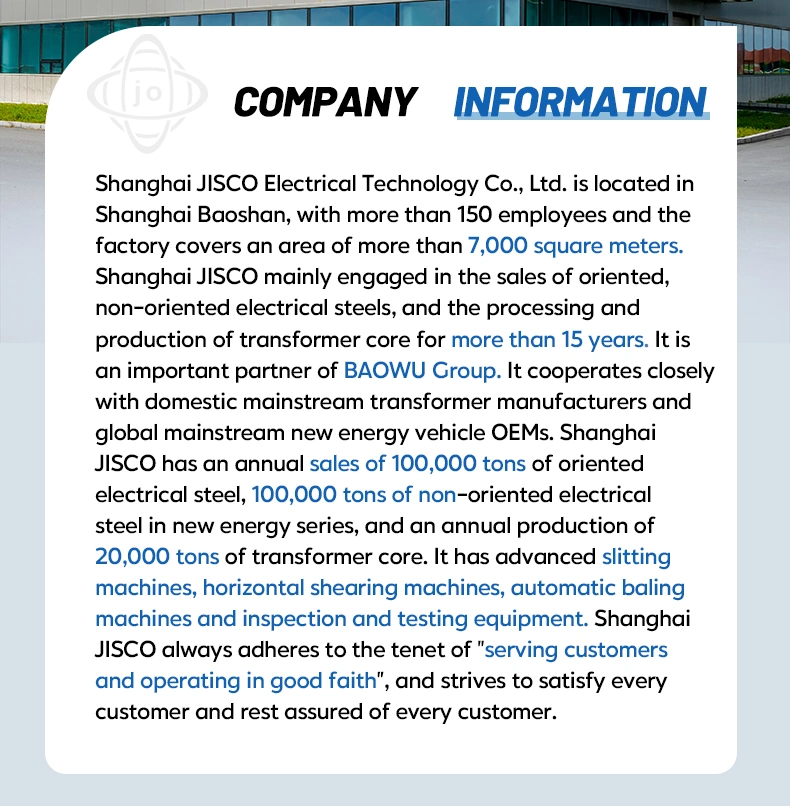 10kVA 35kVA Transformer Silicon Core for Oil Immersed Transformer Core Iron Core Electrical