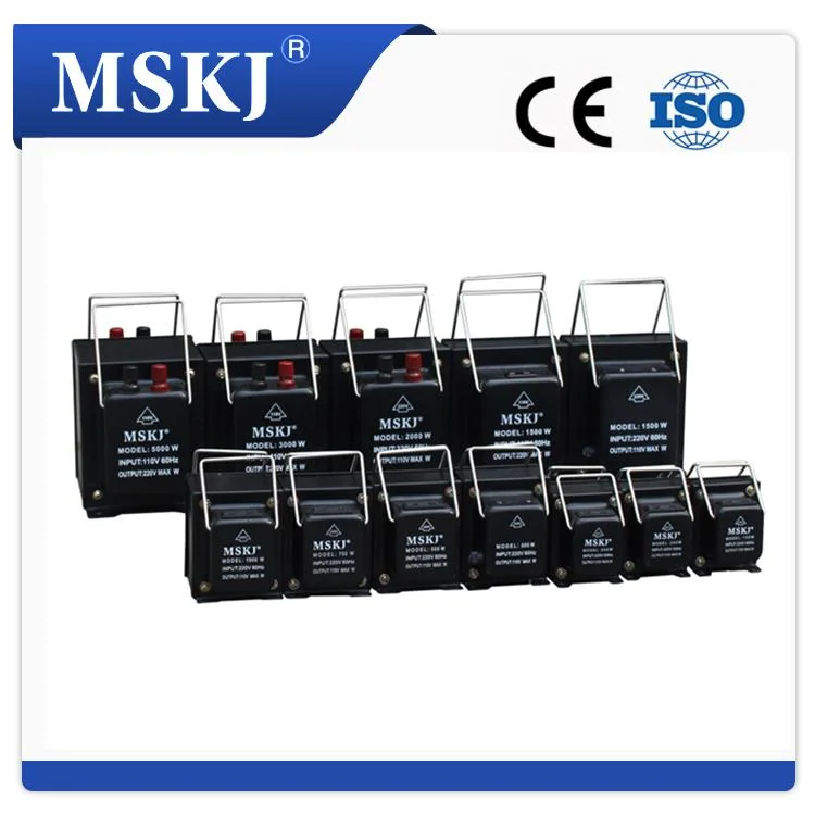 Step up/Down Voltage Converter Transformer with UK/EU/Us/Au/SA Plug