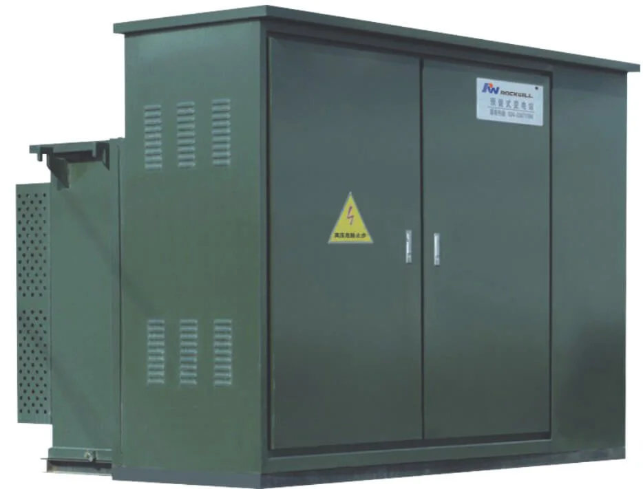 High Voltage Oil Immersed Three Phase Distribution Transformer for Power Supply