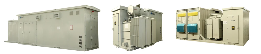500kVA 10 kV Pad-mounted Substation Transformer in Green Color