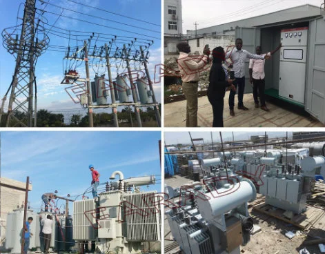 33kv 500kVA Prefabricated Power Distribution Transformers Substation