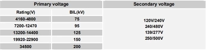 Pole Mounted Single Phase Transformer