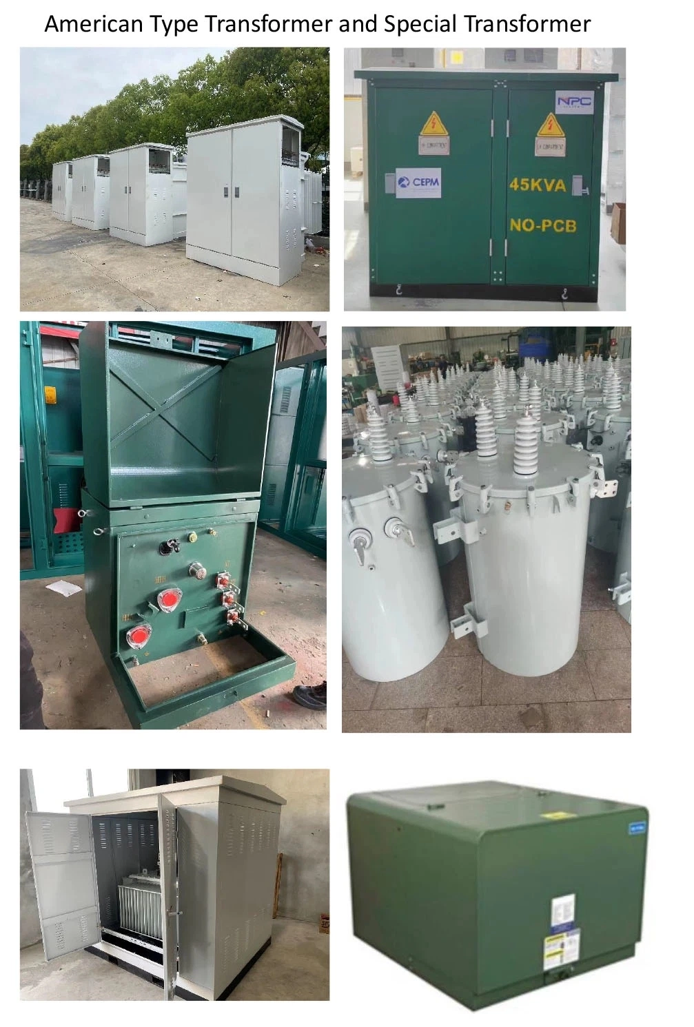 Zgs11 American Oil Tank Immersed Box-Type Prefabricated Substation for Pad Mounted Transformer