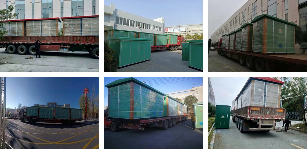 12kv Outdoor Prefabricated Compact Transformer Power Electrical Substation Equipment Box Type Substations