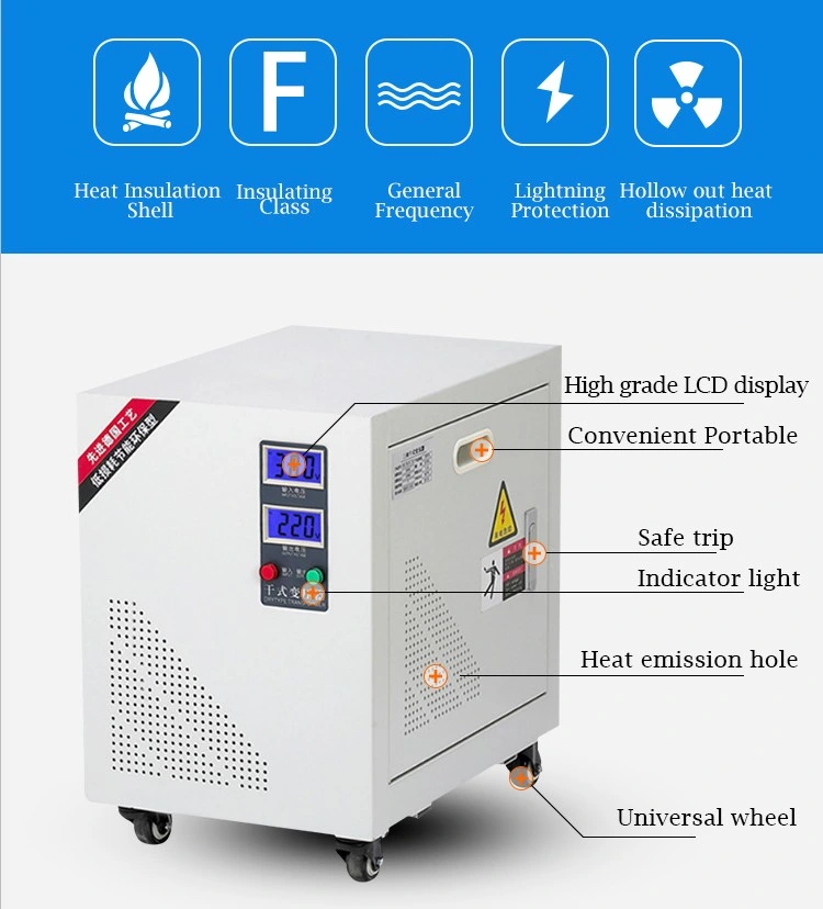 Yawei Three Phase Isolation Transformer for Commercial Use with Good Quality