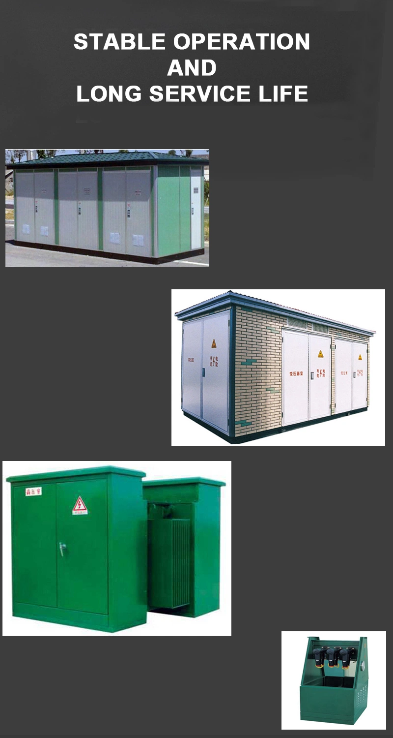 Outdoor 200kVA 315kVA 400kVA Upto 2.5 Mva Combination Compact Power Distribution Transformer Substation 6.6kv 11kv 33kv