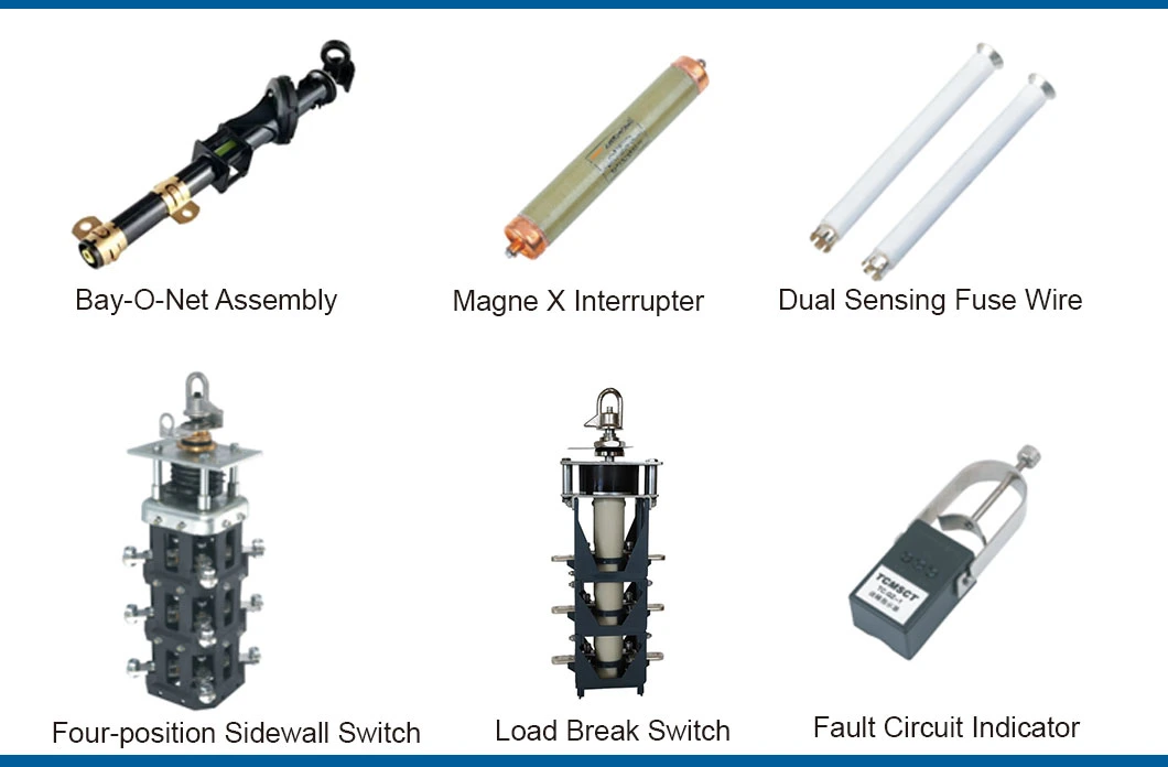 Two-position Sidewall Oil-immersed Load Switch components of Pad Mounted Transformer