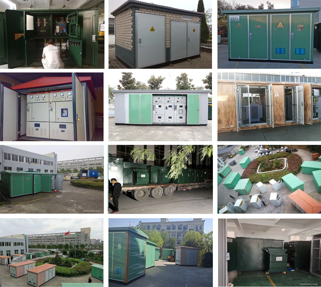 12kv Outdoor Prefabricated Compact Transformer Power Electrical Substation Equipment Box Type Substations