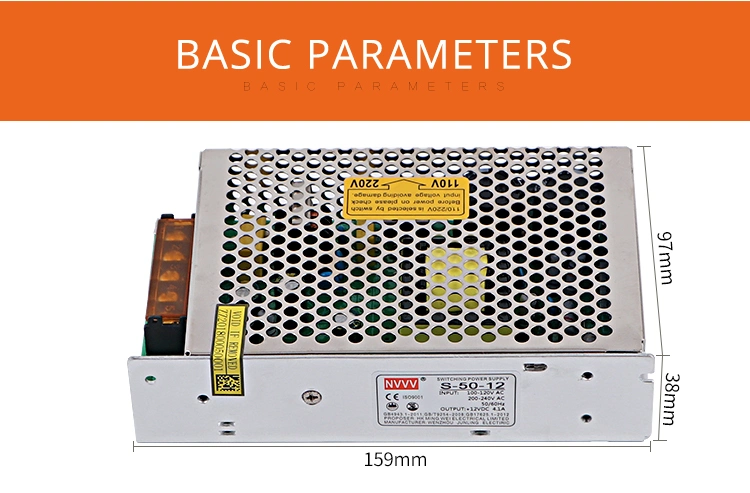 Power Supply Transformer 12V 50W DC Switch Power Supply Transformer