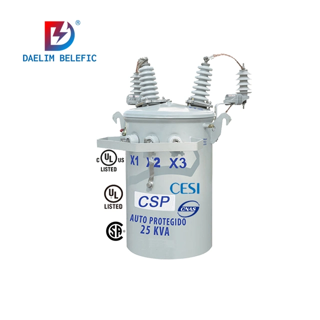 1phase Pole Mounted Distribution Transformer 100kVA 34.5kv