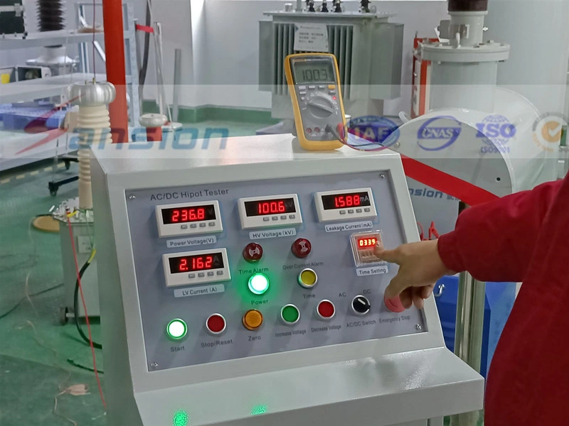 China Manufacturer AC/DC Dry Type Oil Type Gas Type Hipot Test Transformer