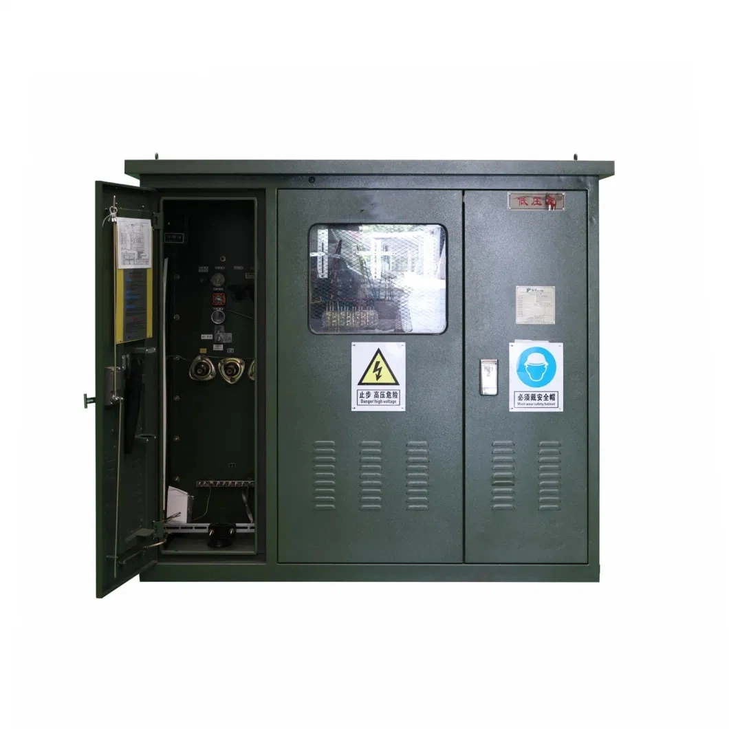 Outdoor Box-Type Three Phase Distribution Pad Mounted Transformer Combined Box Substation