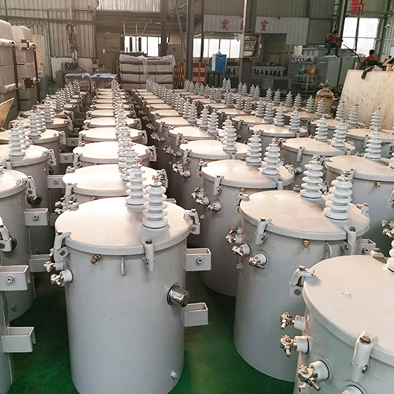 13.2kv 13.8kv 100kVA Amorphous Single Phase Pole Mounted Transformer