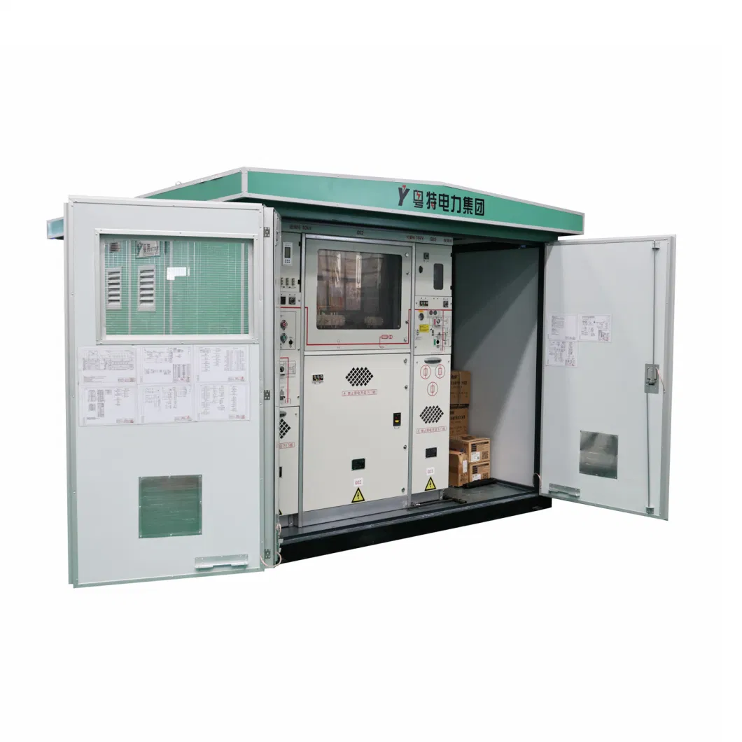 IEC Standard Eeu 1250kVA 33kv to 0.4kv Compact Transformer Substation