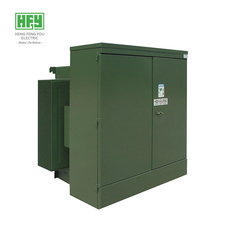 34.5kv 19.92kv 13.2kv to 480V 2500 kVA 1000kVA Transformer Pad Mount Loop Feed Type