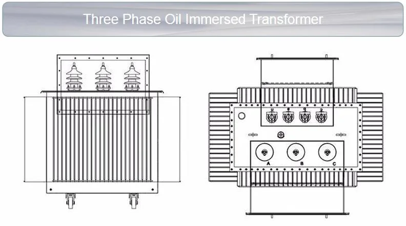 Yawei 10kv 50kVA Factory Price Oil-Filled Three-Phase Distribution Transformer