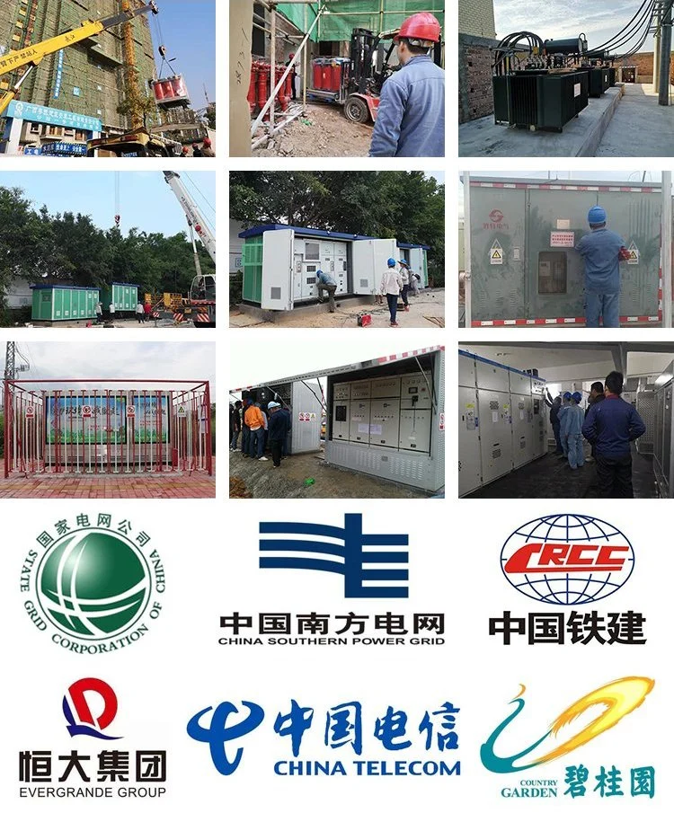 YBP 200 KVA 10 KV 400 V Electrical Box Type Prefabricated Mobile Transformer Substations