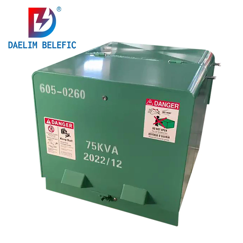 Oil-Immersed Type Single Phase Pad Mounted Transformer with UL/cUL Certification