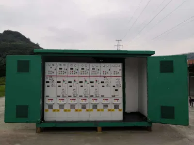  Box-Typ Transformator Umspannwerk Stromversorgung Transformator Vorgefertigten Verteilerschrank Europäischer Fall mit elektrischer Umspannstation der Eisenschale