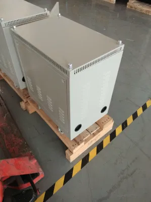 60kVA Dreiphasen-Einphasen-Transformator, trockene Niederspannungsisolierung Elektrischer Transformator SG-60kVA für Druckmaschine