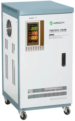 Mingch Servo Typ 220V 0,5kVA Automatischer elektronischer Spannungsstabilisator