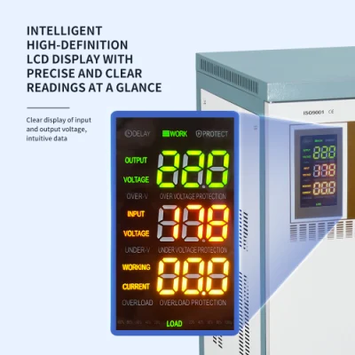 Mingch Servo Typ 220V 0,5kVA Automatischer elektronischer Spannungsstabilisator