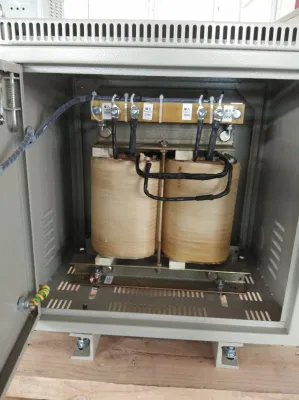  60kVA Dreiphasen-Einphasen-Transformator, trockene Niederspannungsisolierung Elektrischer Transformator SG-60kVA für Druckmaschine