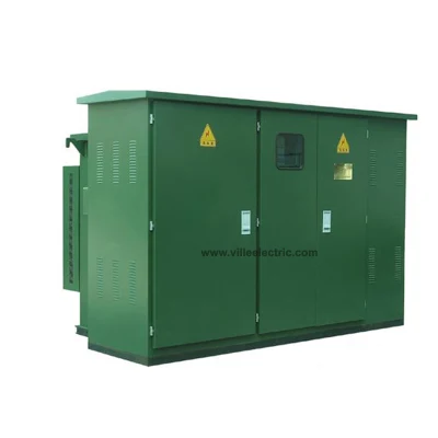 Marke 630kv Outdoor-Stromverteilungstransformator Kompakt-Box-Typ vorgefertigte Kombinierte Unterstation