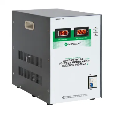 Mingch Servo Typ 220V 0,5kVA Automatischer elektronischer Spannungsstabilisator