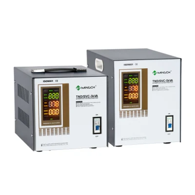 Mingch AC 220V einphasige Servo Typ 15kVA Automatische Spannung Stabilisator