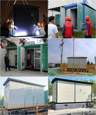 Marke 630kv Outdoor-Stromverteilungstransformator Kompakt-Box-Typ vorgefertigte Kombinierte Unterstation
