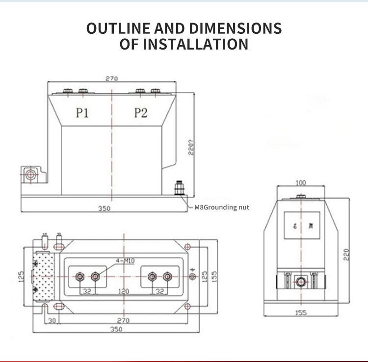 Indoor Single Phase CT Cast-Resin Electric Current Transformer Lzzbj12-10 Rated 600A 0.2s/10p10