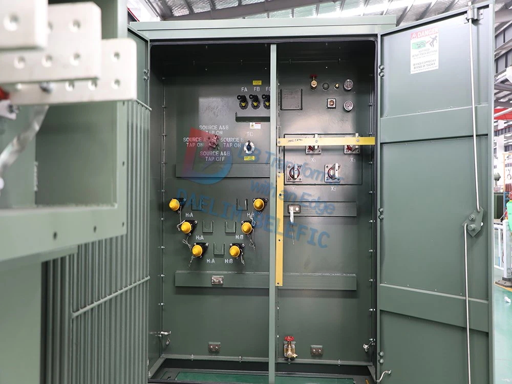 Three Phase Unitized Box Substation Transformer Outdoor 11kv 33kv 1000kVA 500kVA