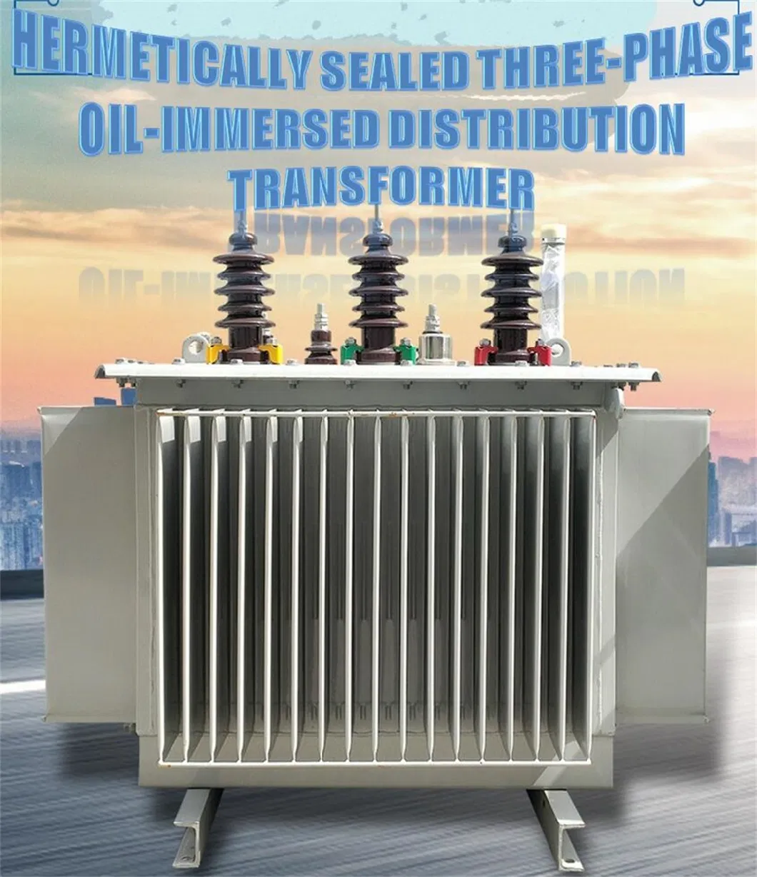 S11-M 3 Phase 11kv 33kv 100-3150kVA Oil Immersed Power Transformer
