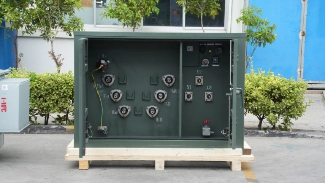 Yawei Three-Phase 25kv 33kv 75kVA 150kVA 250kVA 300kVA Pad Mount Transformer Standards