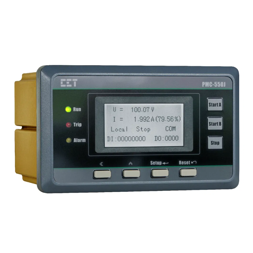 PMC-550J Low Voltage Motor Protection Control Monitor Power Energy Measurement LCD RS-485