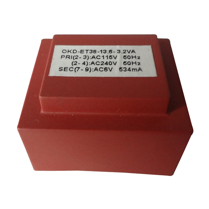 240V 230V 220V 24V 12V PCB Mount Encapsulated Power Transformer Manufacturer