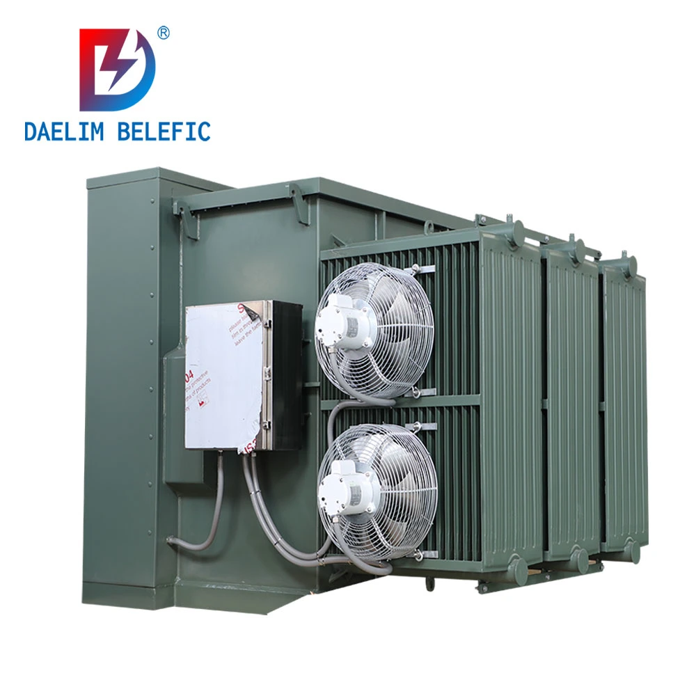 Three Phase Unitized Box Substation Transformer Outdoor 11kv 33kv 1000kVA 500kVA