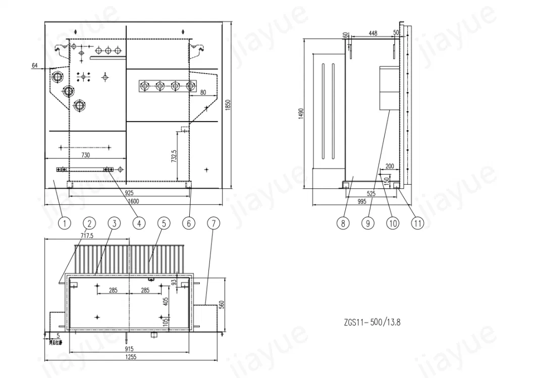 Box-Type Transformer Substation Power Supply Voltage Transformer Prefabricated Distribution Electrical Distribution Box
