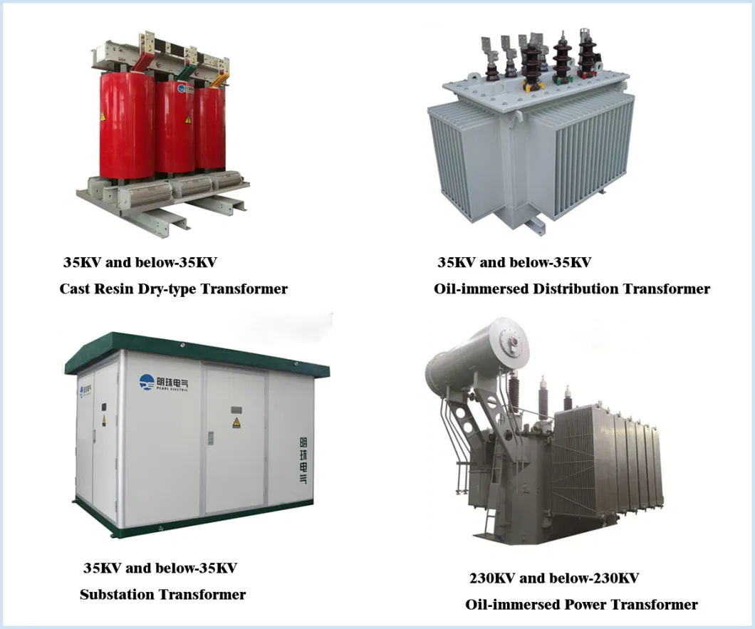 100-2500 kVA Dry Type Cast Resin Transformer with Anaf Cooling Way
